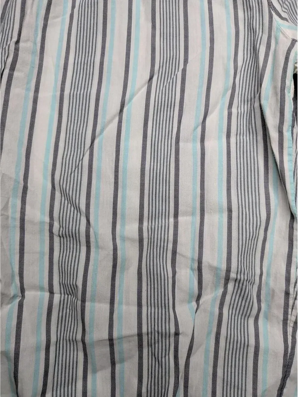 Calvin Klein Pajama Pants Mens Small Gray Stripe Logo Waist Lounge Sleepwear